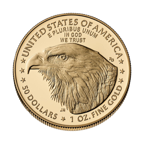 American Gold Eagle Back